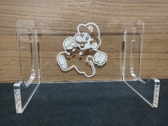 SUPORTE DE MESA VIDEO GAME PORTATIL NINTENDO ACRILICO PERSONALIZAVEL