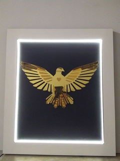 Imagem do QUADRO ESPIRITO SANTO LED 55X50 MDF