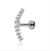 Piercing Cluster Base Reta | prata 925*