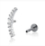 Piercing Cluster Base Reta | prata 925* na internet