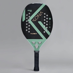 Imagem do Raquete de Beach Tennis Kona Thunder Green Carbono 3k 2023 + 01 Grip + 01 Bola BT