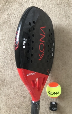 Raquete BT Kona Maverick Red 2024 + Grip + Bola BT - comprar online