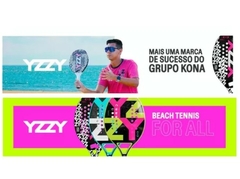 Raquete de Beach Tennis Yzzy Misty Black Carbon + 01 Grip + 01 Bola BT na internet