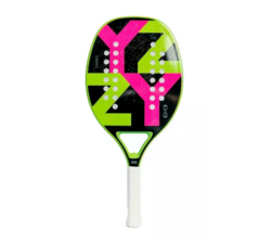 Raquete de Beach Tennis Yzzy 048 Green Carbon + Brindes - loja online