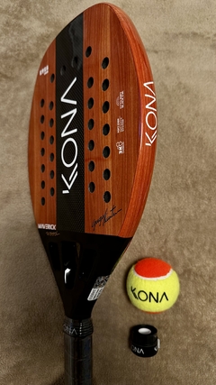 Raquete BT Kona Maverick Wood 2024 + Grip + Bola BT - loja online