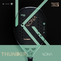 Raquete de Beach Tennis Kona Thunder Green Carbono 3k 2023 + 01 Grip + 01 Bola BT na internet