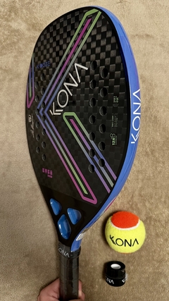 Raquete BT Kona K Doze Blue Glossy 2024 + Grip + Bola BT na internet