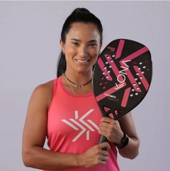 Raquete BT Kona Thunder Pink 2024 + Grip + Bola BT