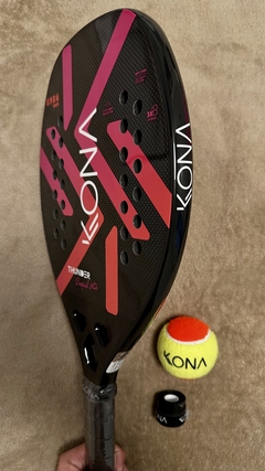 Raquete BT Kona Thunder Pink 2024 + Grip + Bola BT - Raquetes Usadas BT