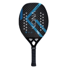 Raquete de Beach Tennis Kona K-Doze Laser Blue 2023 + 01 Grip + 01 Bola BT