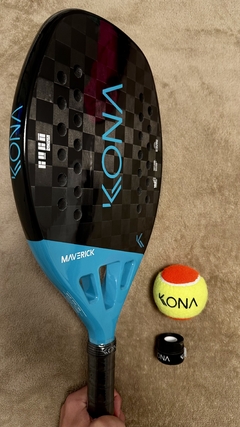 Raquete BT Kona Maverick Blue 2024 + Grip + Bola BT - comprar online