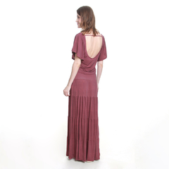 Vestido Longo Vinho - comprar online