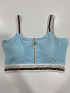 TOP STIPPE -AZUL M