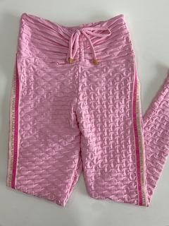 LEGGING CÓS PUXADOINHO POLIAMIDA -ROSA G - comprar online