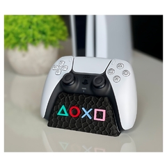 Suporte Controle PS4 e PS5 Texturizada 3D Roaz Creative