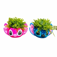 Vaso Planta Stitch Suculentas Cactos Decorativo Impressão 3D na internet