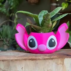 Vaso Planta Stitch Suculentas Cactos Decorativo Impressão 3D na internet