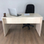 Mesa Escritório 130x60cm Maple Pé Painel Maple