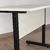 Mesa Escritório 90x60cm Argila Pé i50 Preto - comprar online