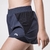 Shorts Duplo Preto Mescla