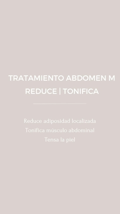 ABDOMEN Y FLANCOS - REDUCE | TONIFICA - TRATAMIENTO