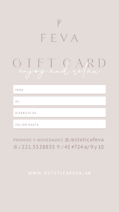 Gift Card Feva