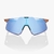 Óculos Ciclismo 100% Hypercraft Matte Cobre Hiper Azul - comprar online