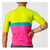 Camisa Ciclismo Castelli A Blocco Electric Lime Masculino - loja online