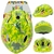 Capacete Infantil Ciclismo Absolute Shake Verde Dino na internet