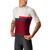 Camisa Ciclismo Castelli A Blocco Ivory Red Blue Masculino