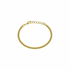 Bracelete Coliseu dourado na internet