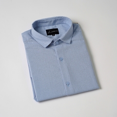 Camisa Lino Blu - Manga curta - comprar online