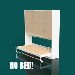 HORIZONTAL 1 PLAZA, MAS PLACARD SUPERIOR CON PUERTAS CORREDIZAS. - comprar online