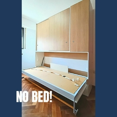 HORIZONTAL 1 PLAZA, MAS PLACARD SUPERIOR CON PUERTAS CORREDIZAS. - comprar online