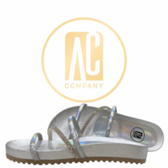 Papete AC Companny Flat Coringa Prata - comprar online