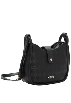 Bolsa Feminina Textura Chic Transversal 3484396 na internet