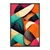 Quadro Decorativo Abstrato Colorido Luxuoso ABS554 - comprar online
