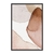 Quadro Decorativo Abstrato Formas Nude ABS343 - comprar online