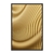 Quadro Decorativo Abstrato Texturizado Dourado ABS060 - comprar online