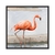 Quadro Decorativo Flamingo Quadrado ANIF049