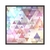 Quadro Decorativo Geométrico Triângulos Coloridos GEO370