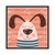 Quadro Infantil Decorativo Cachorro Pet INF064