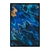 Quadros Decorativos Abstrato Azul E Dourado Luxo Kit Com 3 Peças ABS024023022 - comprar online