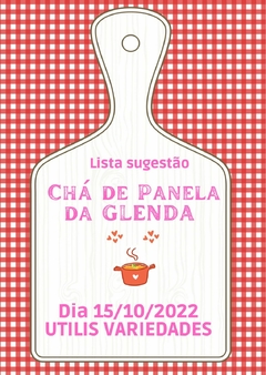 Banner da categoria LISTA CHÁ GLENDA -15 Outubro