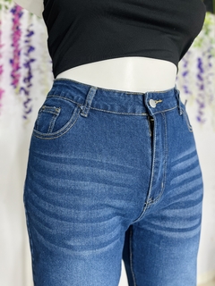 High Waist Skinny Jeans con disenio deslavado en internet