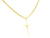 Corrente Masculina Grumet Duplo 60 cm Banhada à Ouro 18k na internet