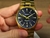 Relógio Masculino Orient Dourado Fundo Azul MGSS1191 na internet