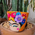 Vaso de cerâmica 06 - Coleção Frida Kahlo - comprar online