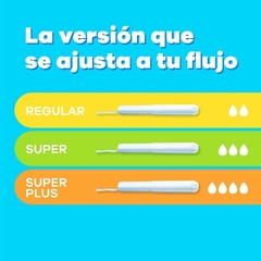 Tampón Tampax Super Plus con aplicador super plus 10 unidades en internet