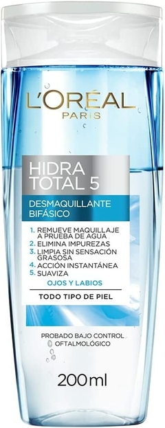 L'Oréal Paris Hidra Total 5 Bifásico para todo tipo de piel 200 ml